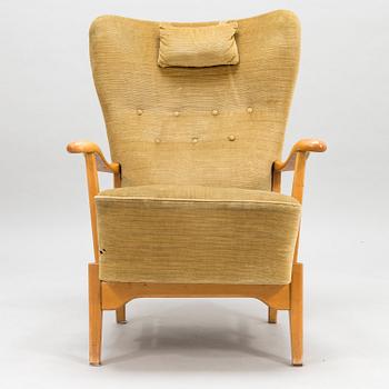 A 1950's armchair, unknown designer model 'Koti 2407' (Home), Asko Finland.