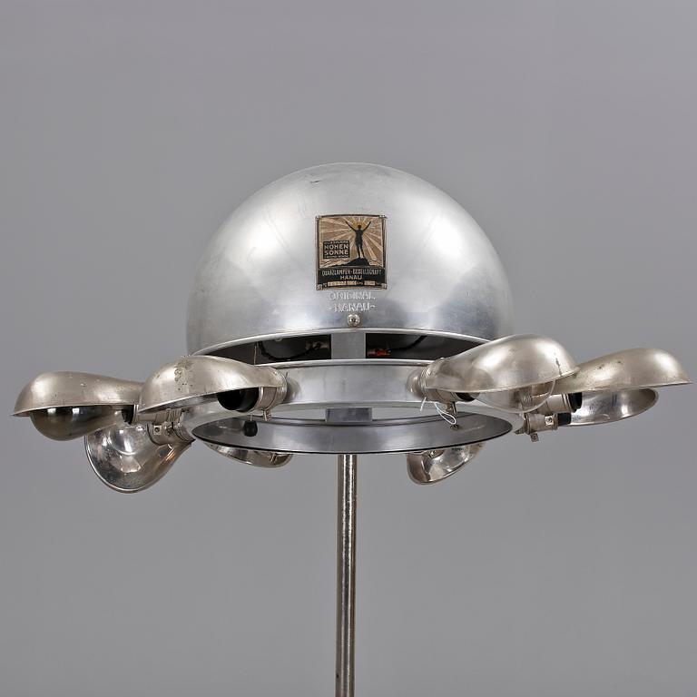 TAKLAMPA, Quarzlampen-Gesellschaft, Hanau,Tyskland, omkring 1900-talets mitt.