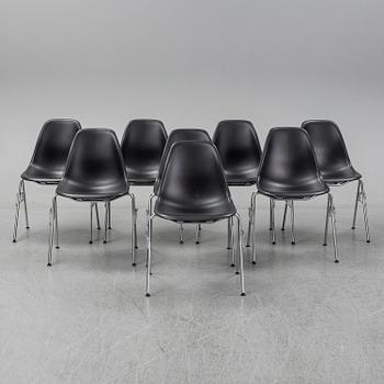 CHARLES AND RAY EAMES, stolar, 8 st, "DSS", Vitra.