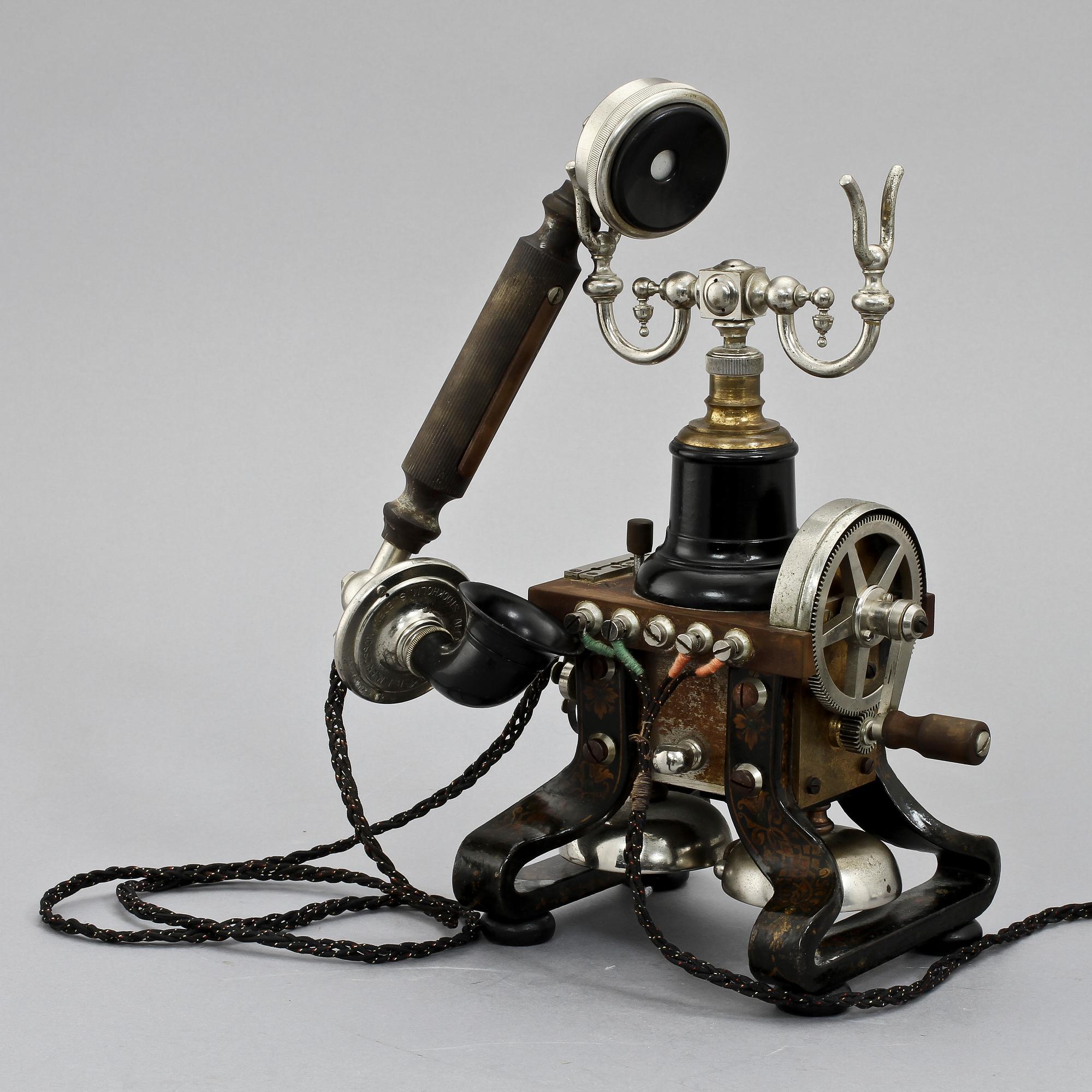 TELEFON, "Taxen", LM Ericsson & Co, 1800-talets slut.