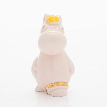 Leo Tykkyläinen, A ceramic 'Snorkmaiden' Moomin figurine from the 1950s-60s.