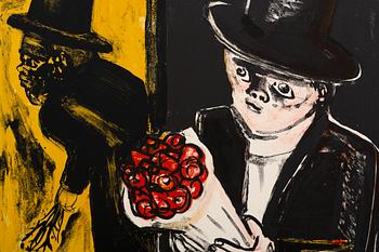LENA CRONQVIST, litografier, 2 st, ur "August Strindberg Ett Drömspel", signerad och numrerad 83/170.
