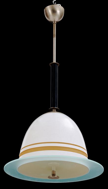 A ceiling lamp attributed to Otto Schulz for Boet, Gothenburg 1930's.