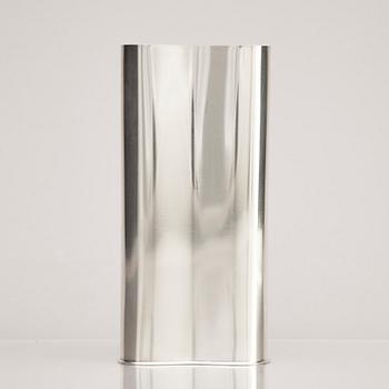 Rolf Lindståhl, a sterling silver vase, Stockholm 2012.