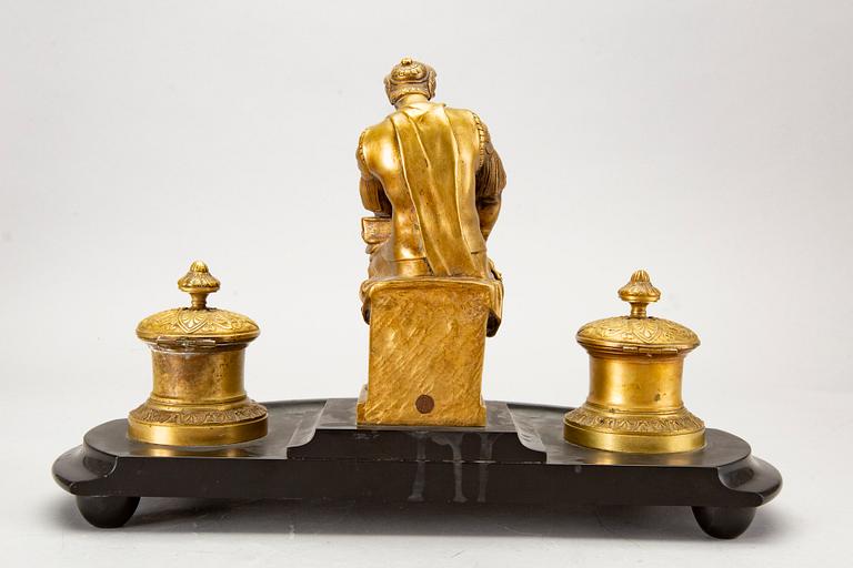BLÄCKSTÄLL, Susse Frères éditeurs Paris, omkring 1900, signerad.