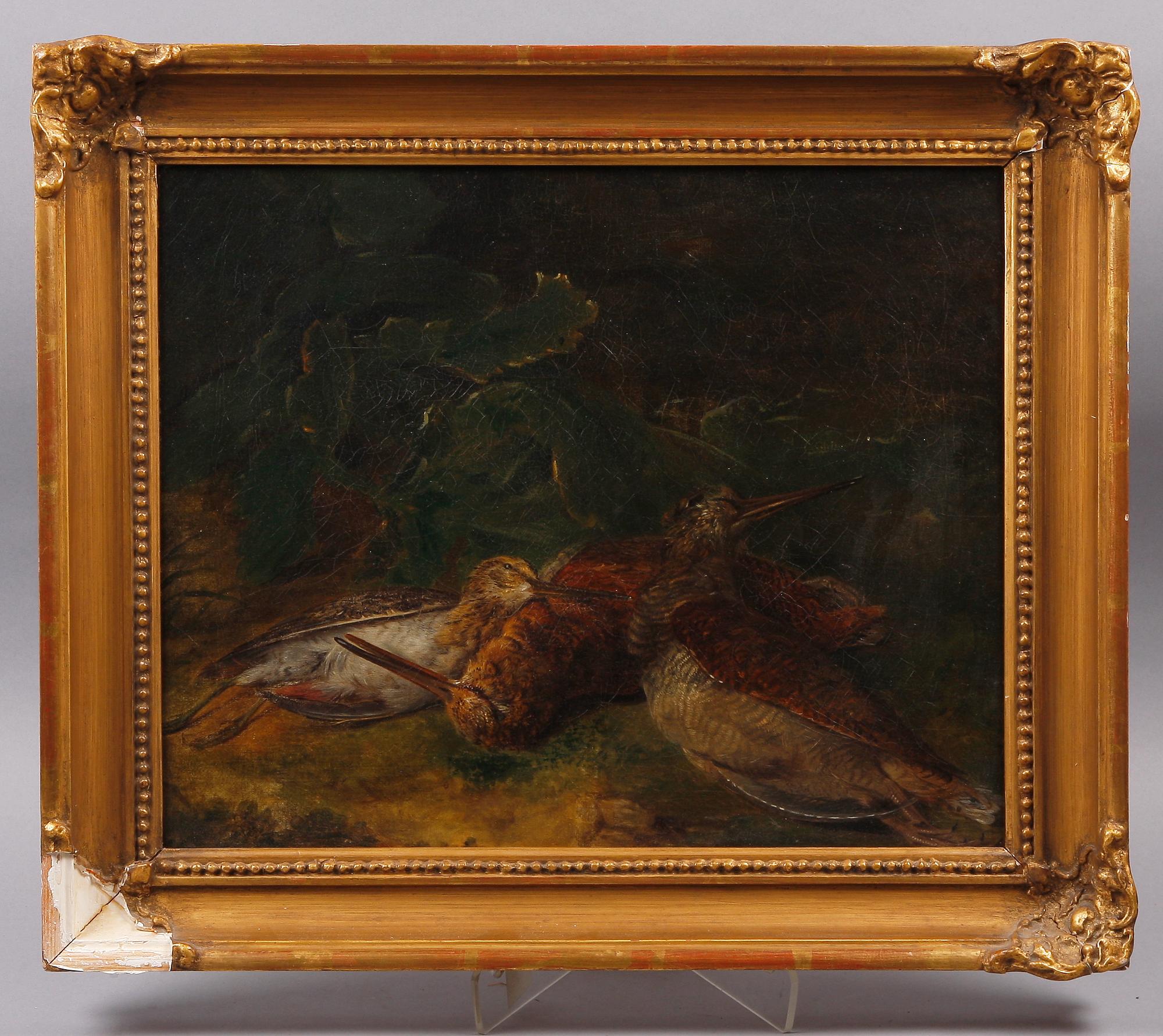 OKÄND KONSTNÄR, olja på duk, 1800-tal.