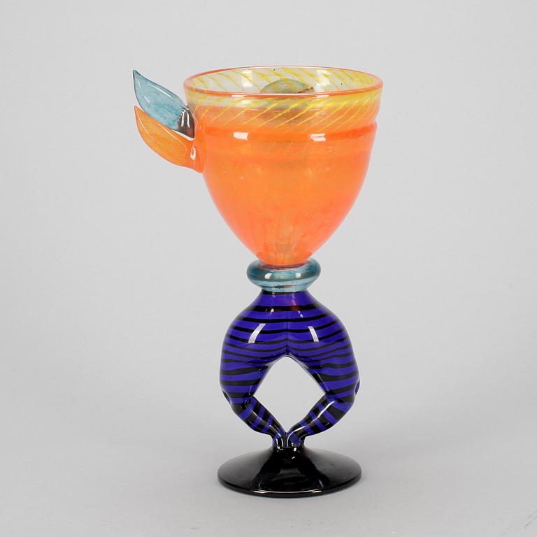 VAS, glas, Kjell Engman, Kosta Boda, 1991.