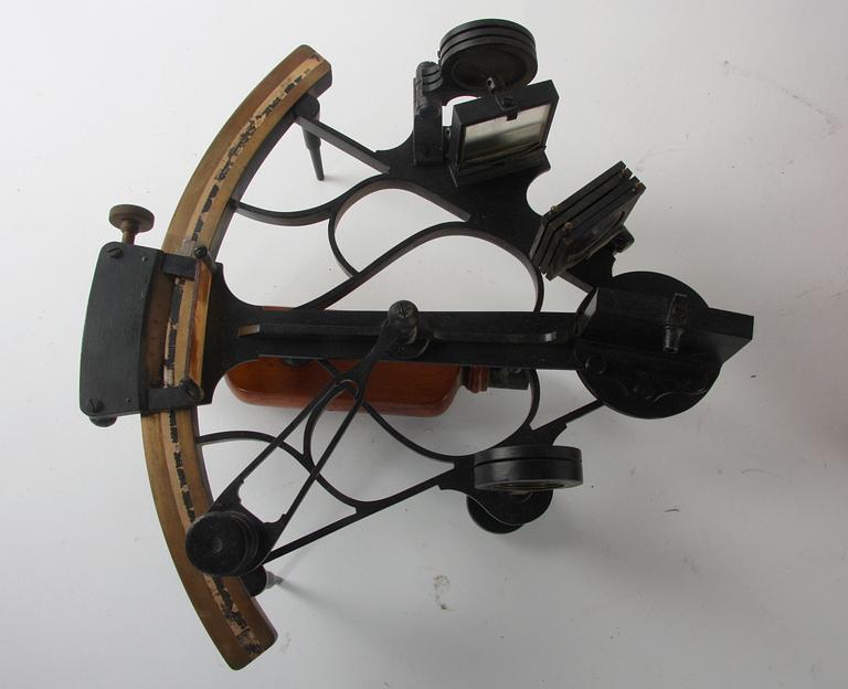 SEXTANT i schatull, F Smith & Son, Southhampton.