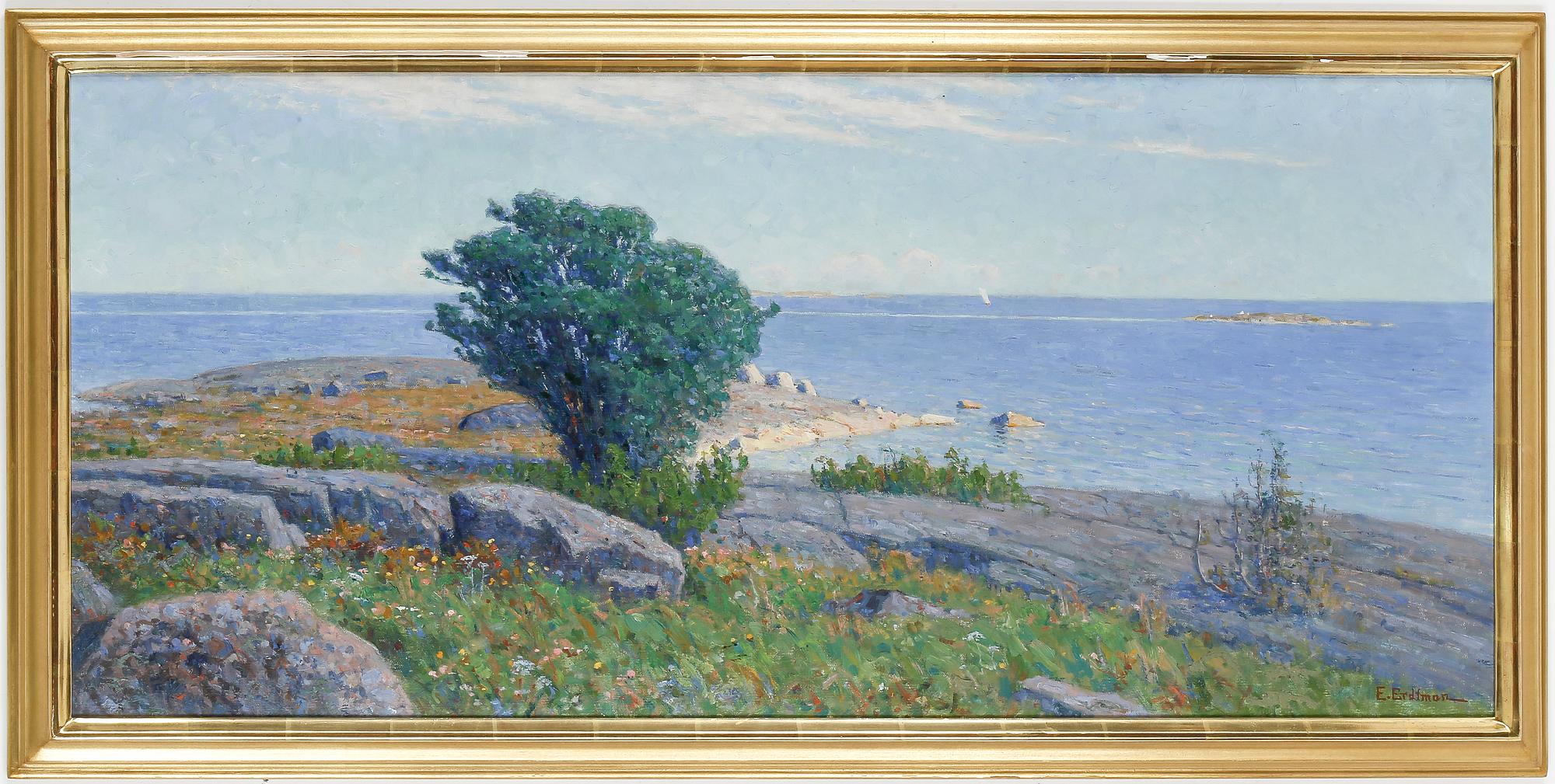 ELIAS ERDTMAN, olja på duk, signerad.