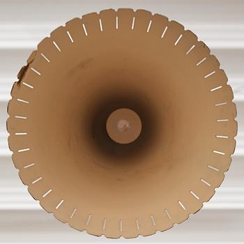 Harald Notini, taklampor, ett par, modell "11773", Arvid Böhlmarks Lampfabrik, Stockholm 1940-50-tal.