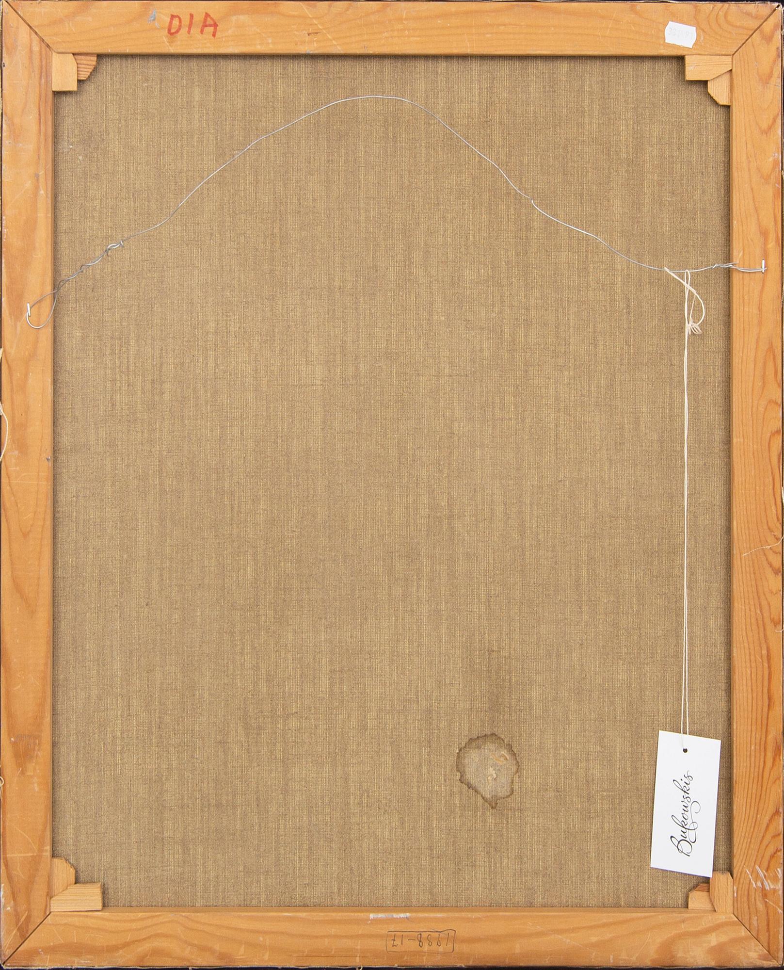 Eve Eriksson, oil on canvas, signed and dated 88.