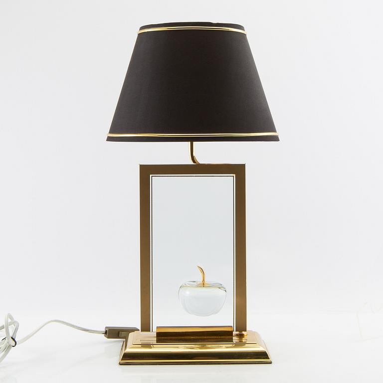 Table lamp, "La Pomme", Maison le Dauphin, France, 1970s.