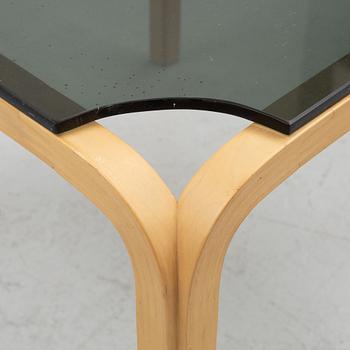 Alvar Aalto, a model Y805B coffee table, Artek, Finland.