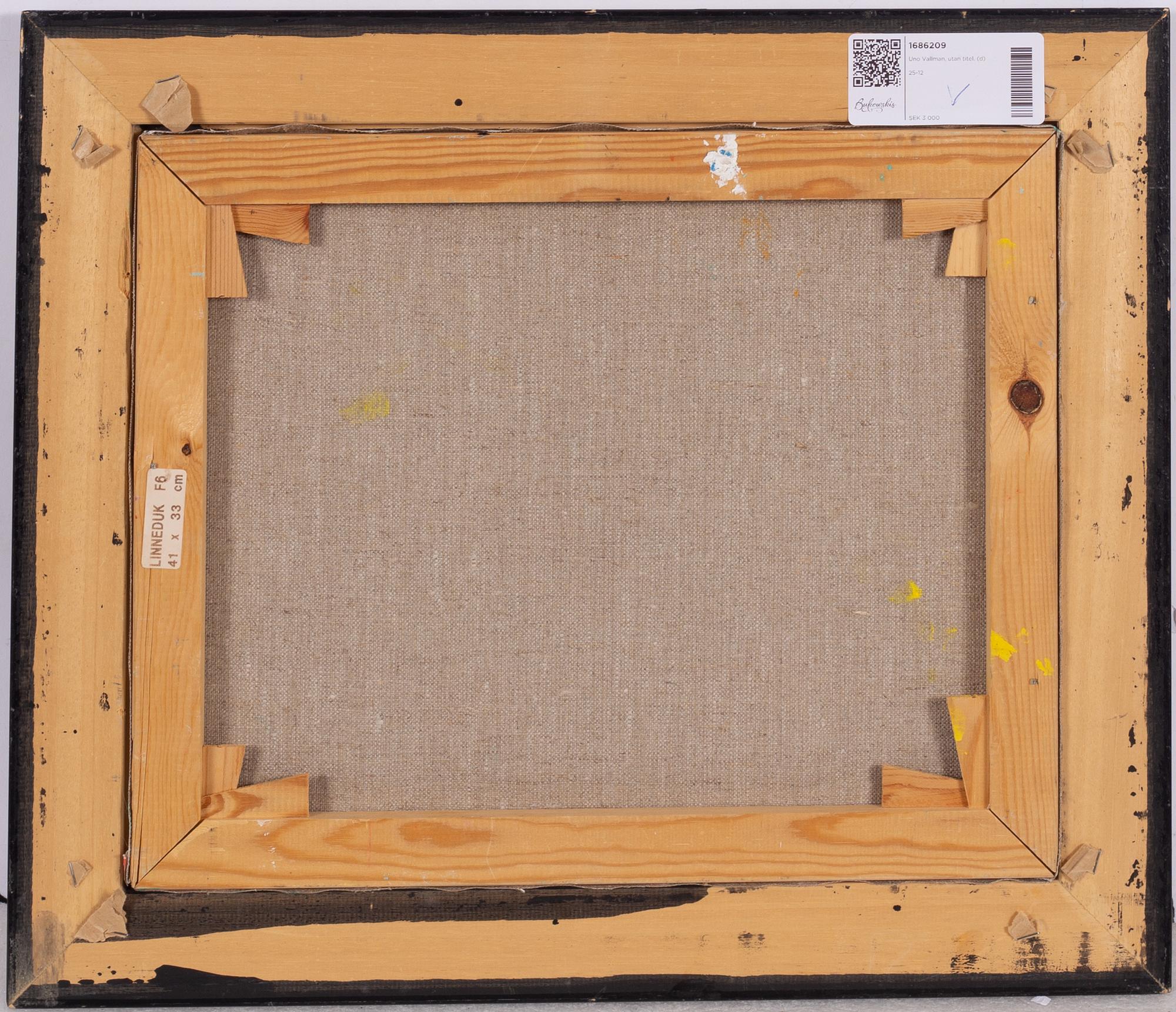 Uno Vallman, Snowy landscape.