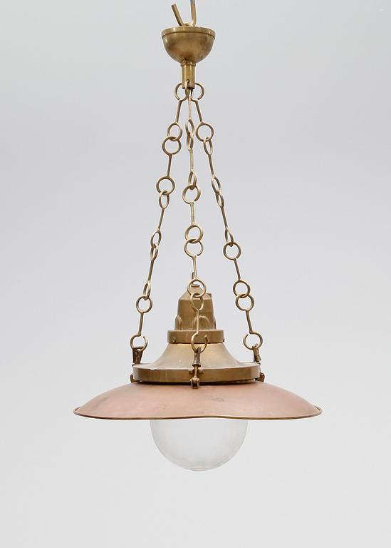 SKEPPSLAMPA, 1900-talets andra hälft.