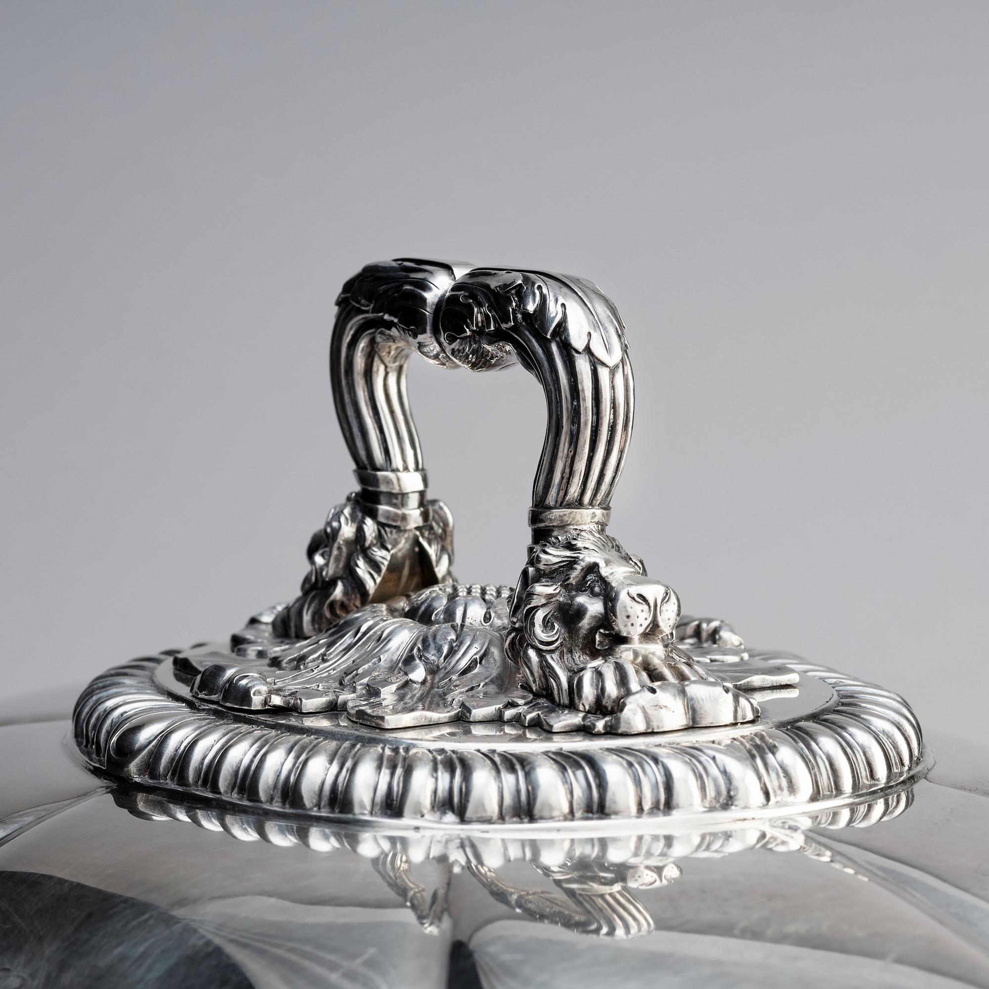Paul Storr, Stekhuv, silver, London 1816.