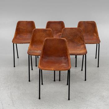 Six chairs, end of the 20th century.