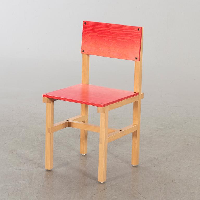 FREDRIK PAULSEN, "Röhsska"Designbaren, stol, Blå Station 2020, Stol 13/102.