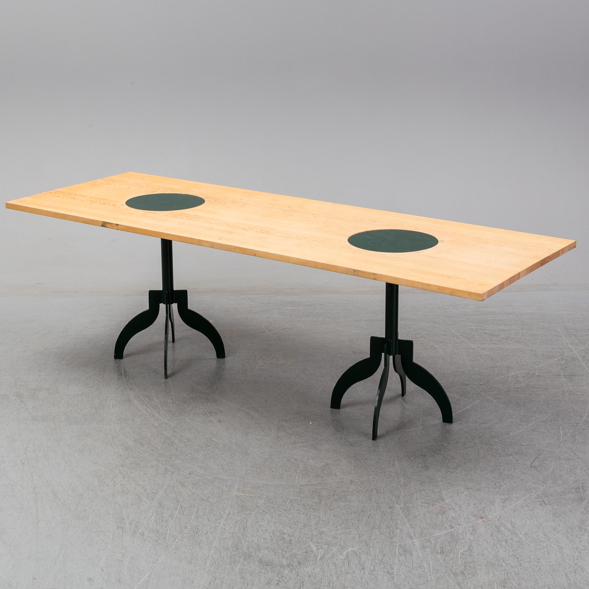 JONAS BOHIN, 'Triptyk' dinner table.