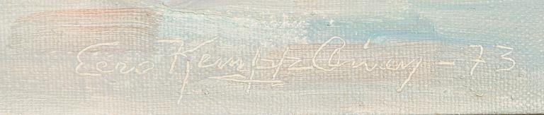 EERO KEMPPAINEN, olja på duk, signerad och daterad -73.