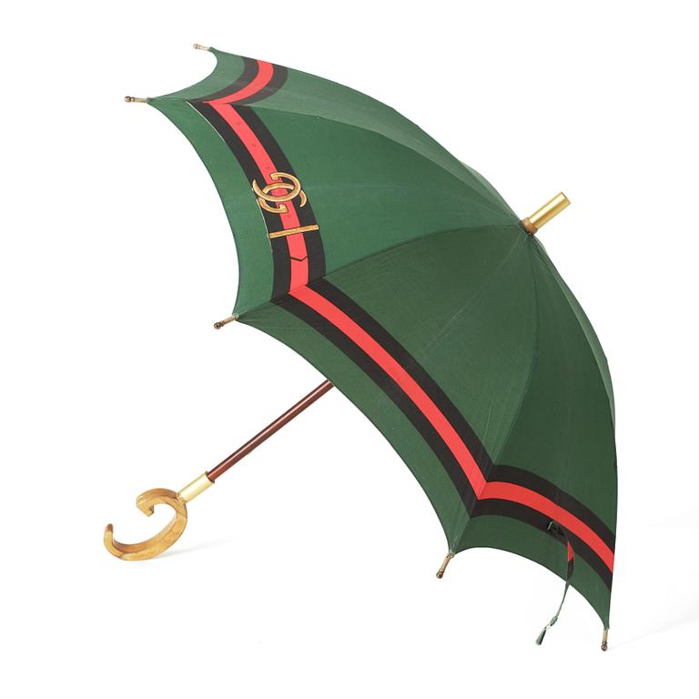 A 1980s umbrella by Gucci.