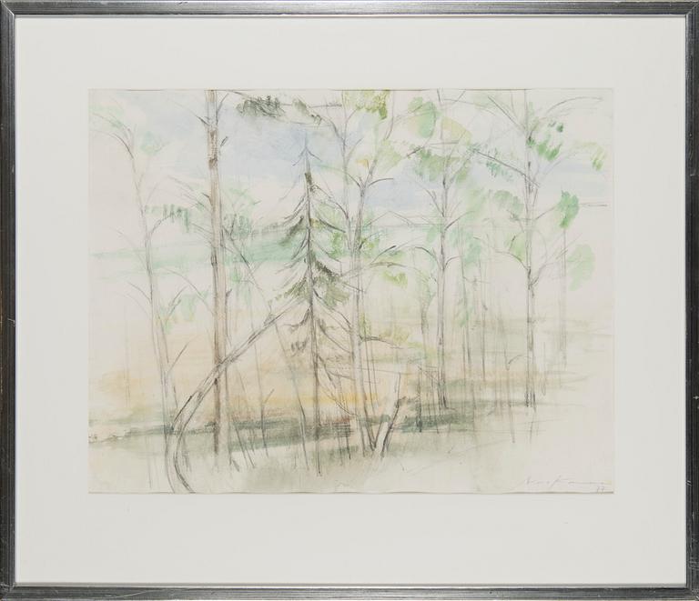 Aimo Kanerva, Spring Landscape.
