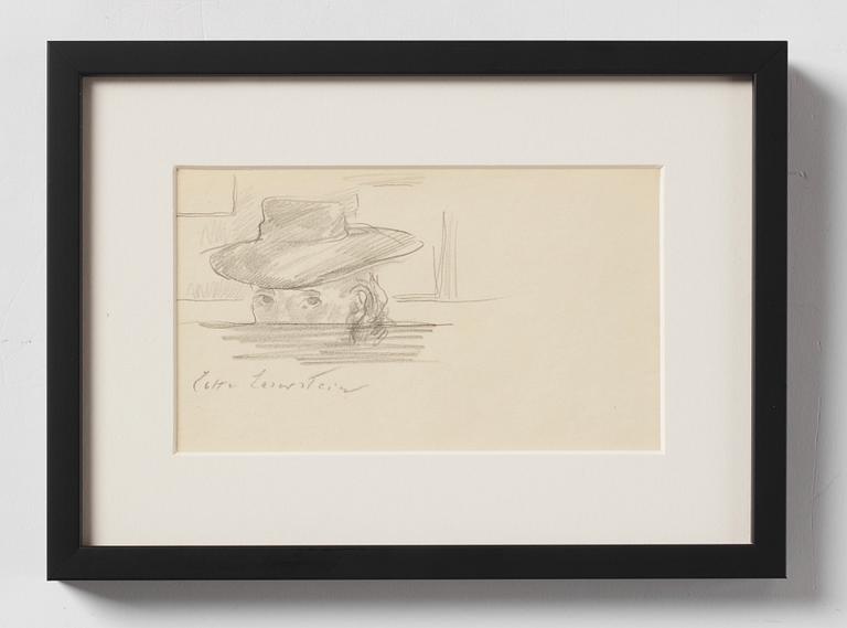 Lotte Laserstein, Self Portrait with Hat.