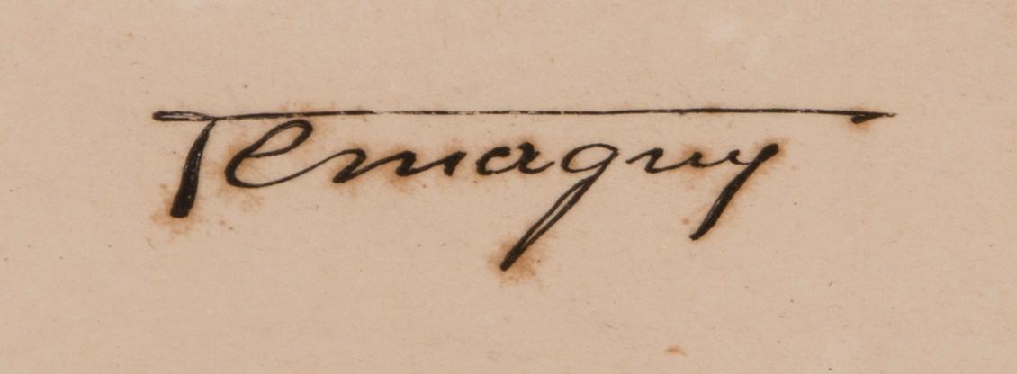 PAUL LEMAGNY, grafiskt blad, plåtsignerad.