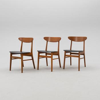 Chairs 6 pcs Farstrup Denmark 20th century mid.