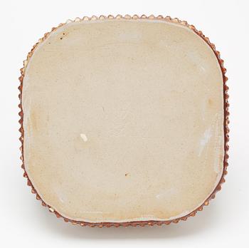 A Stig Lindberg stoneware vase, Gustavsberg studio 1970.