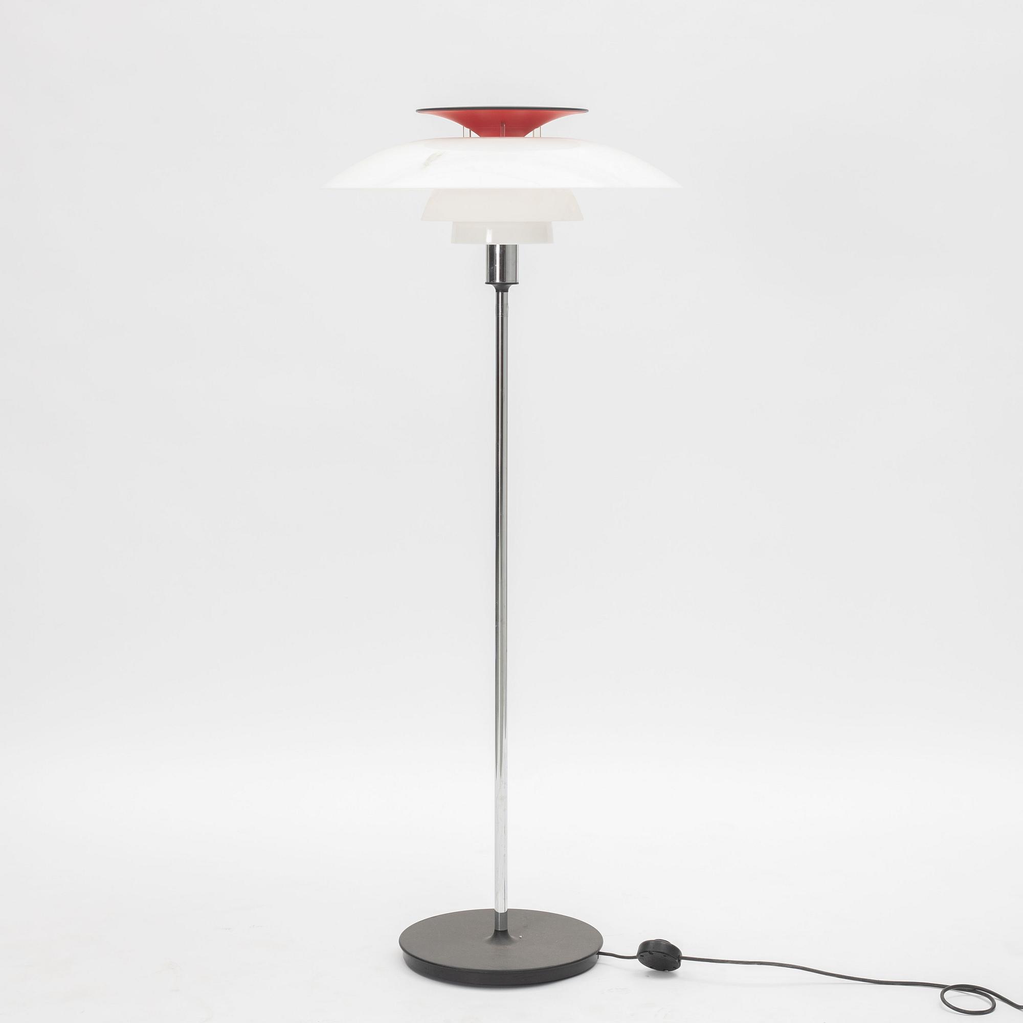 Poul Henningsen, golvlampa, "PH-80", Louis Poulsen, Danmark.