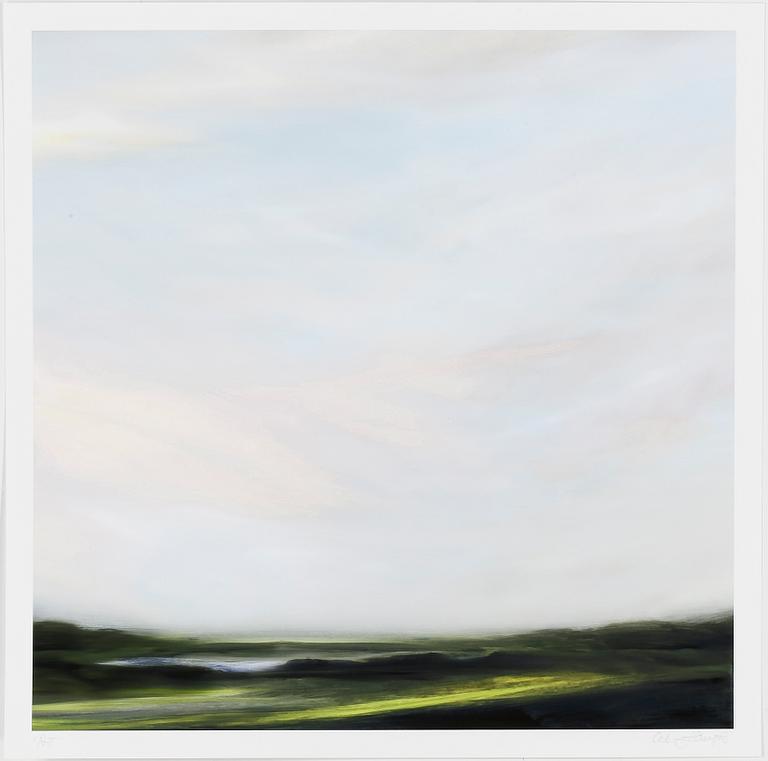 CECILIA HAUPT, gicleetryck, signerat provtryck.