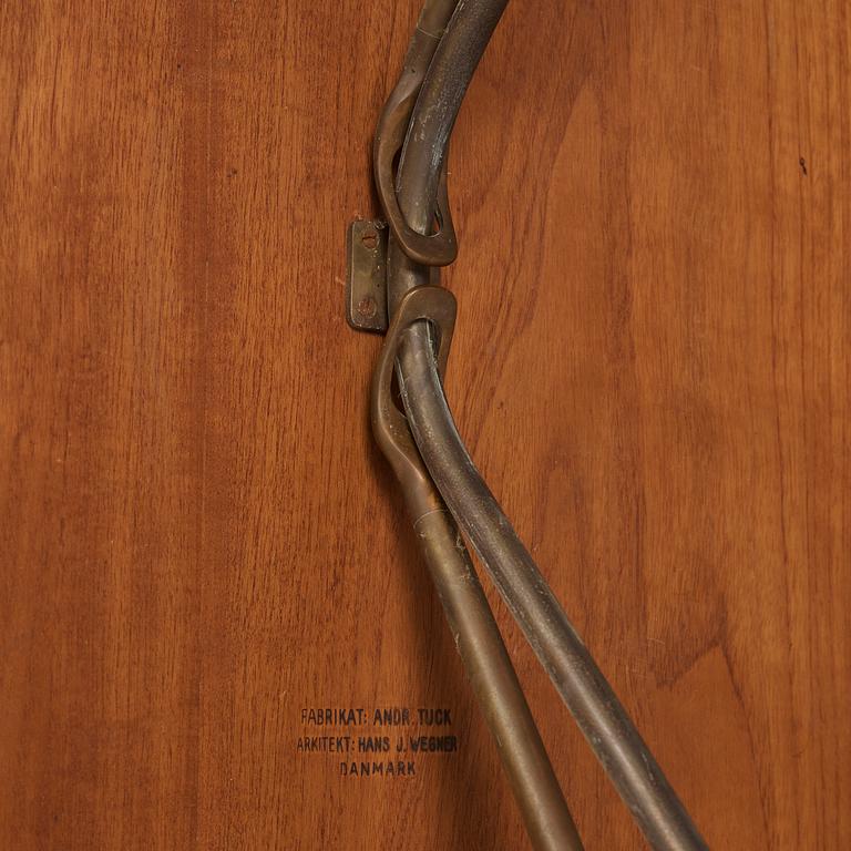 HANS J WEGNER, matbord med klaffar, Andreas Tuck, Danmark, 1950-60-tal.