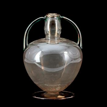 VAS, glas, Cappellini, Murano, Italien, 1900-tal. Sign.