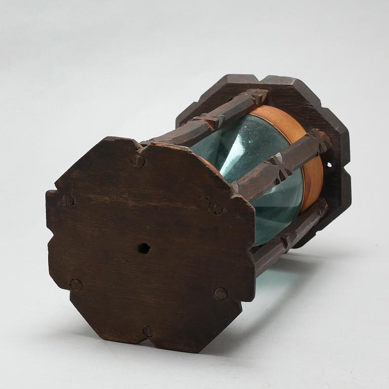 one 19th century hourglass.