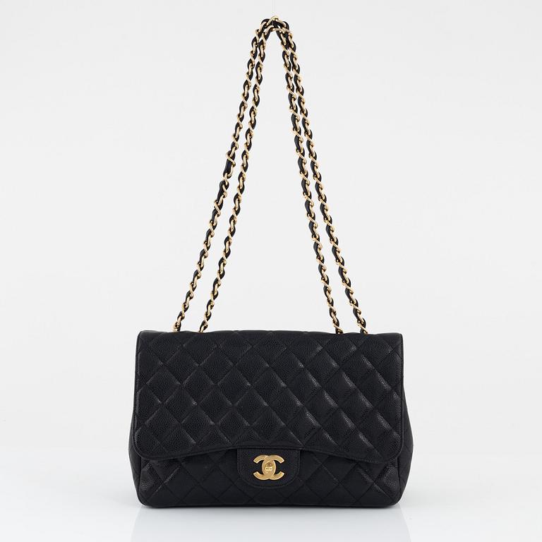 Chanel bag, "Jumbo Flap Bag", 2009-2010.