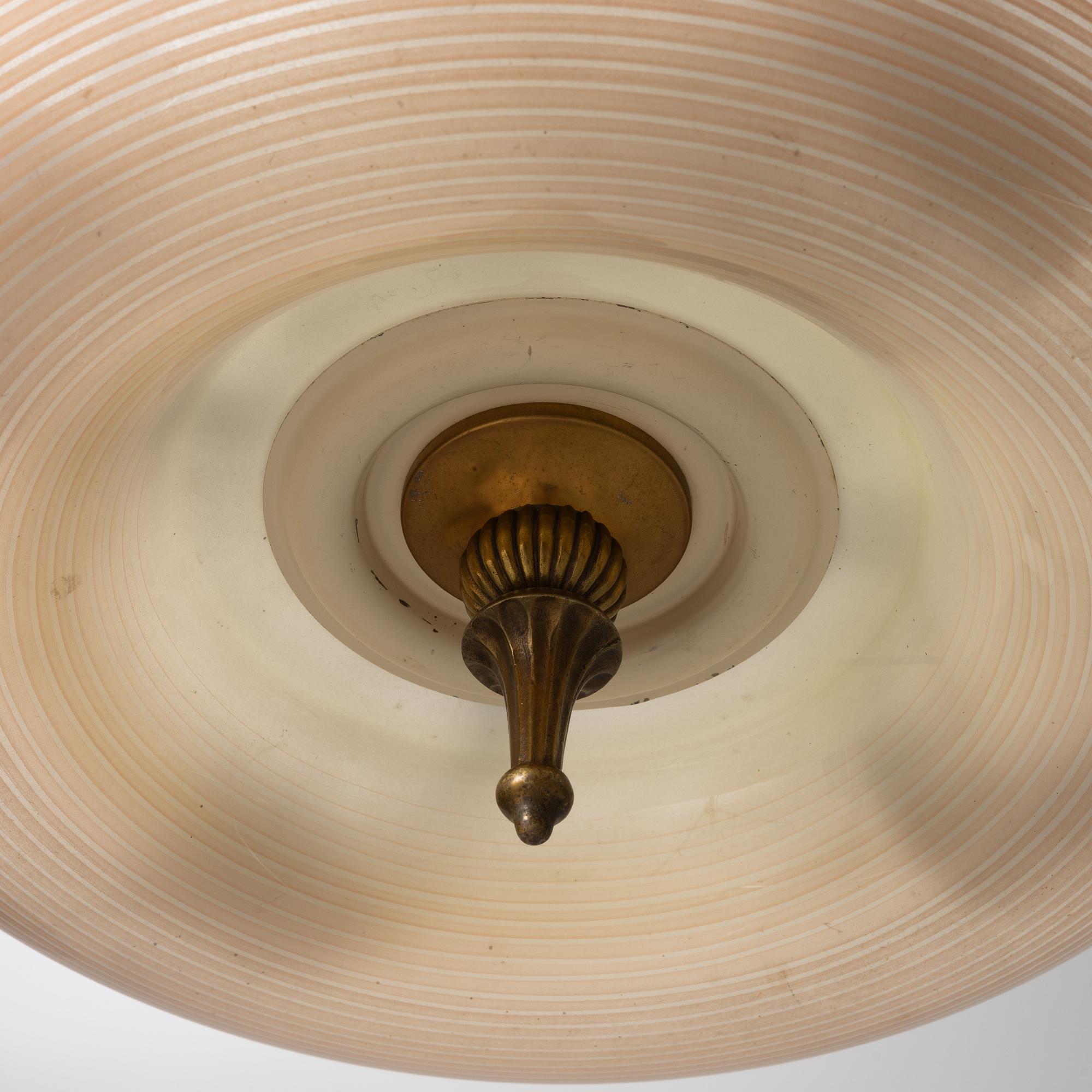 An Art Deco ceiling lamp, 1920s/30s.