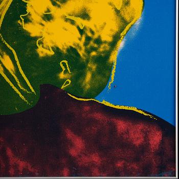 Andy Warhol, "With Hat", from: "Three portraits of Ingrid Bergman".