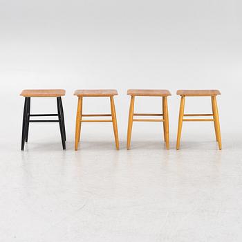 Pallar, 4, st ” Fanett ”, Edsbyverken, 1960-tal.