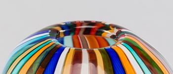 A Murano Cenedese glass vase.