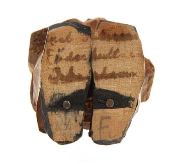 AXEL PETERSSON DÖDERHULTARN,  träfigur.