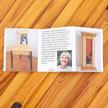 Marita Olsson, skåp, Arvika Konsthantverk, 2000-tal.