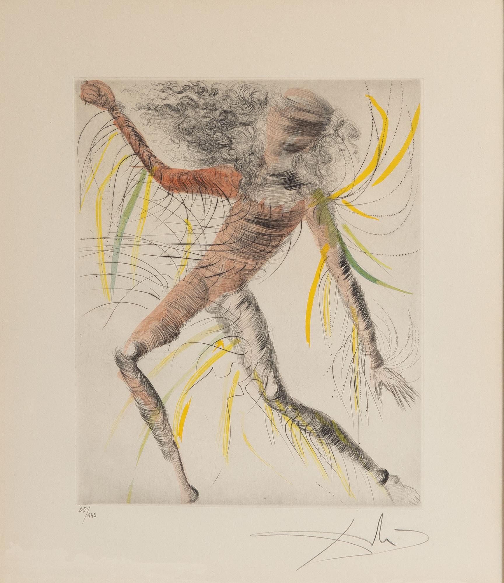 Salvador Dalí,  "Le Cosmonaute" Ur Hippies.