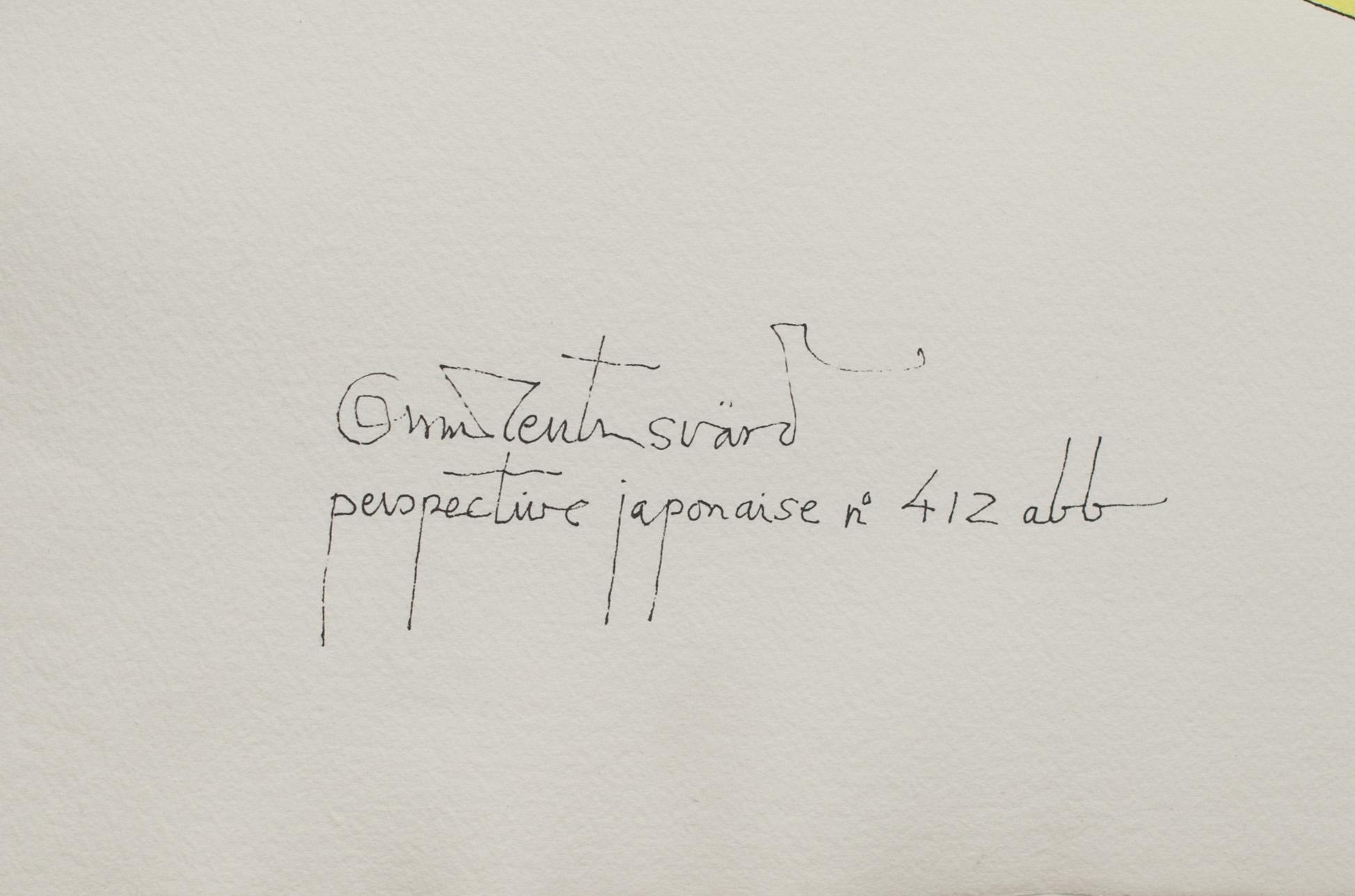 OSCAR REUTERSVÄRD, signerad, akvarell.