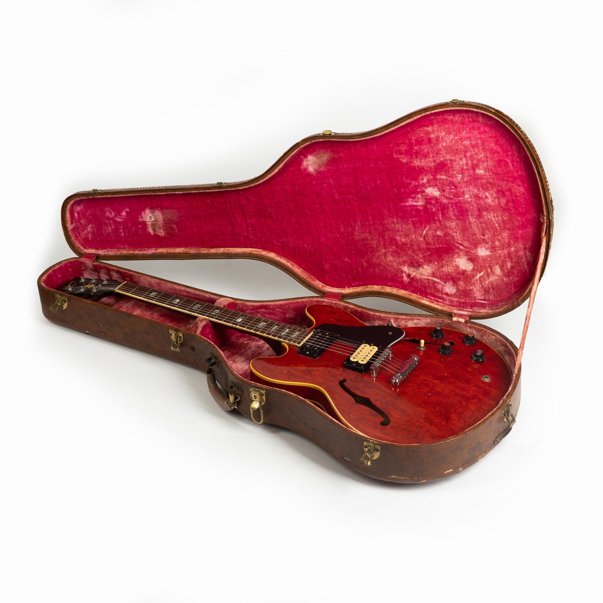 Gibson "ES-335 TDC", semi-acoustic electric guitar, USA, 1967.