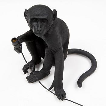 SELETTI, two Monkey lamps, design Marcantonio Raimondi Malerba.
