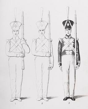 BOK, "Eighty-Seven Figures...All the Motions...Manual and Platoon Exercises.." TL. Mitchell, London 1845.