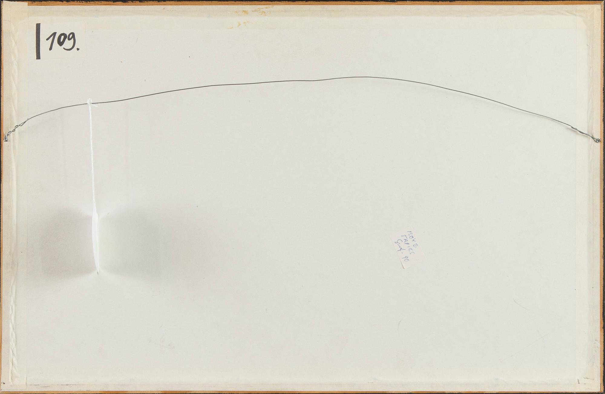 Antoni Tàpies, Composition in Black and Red.