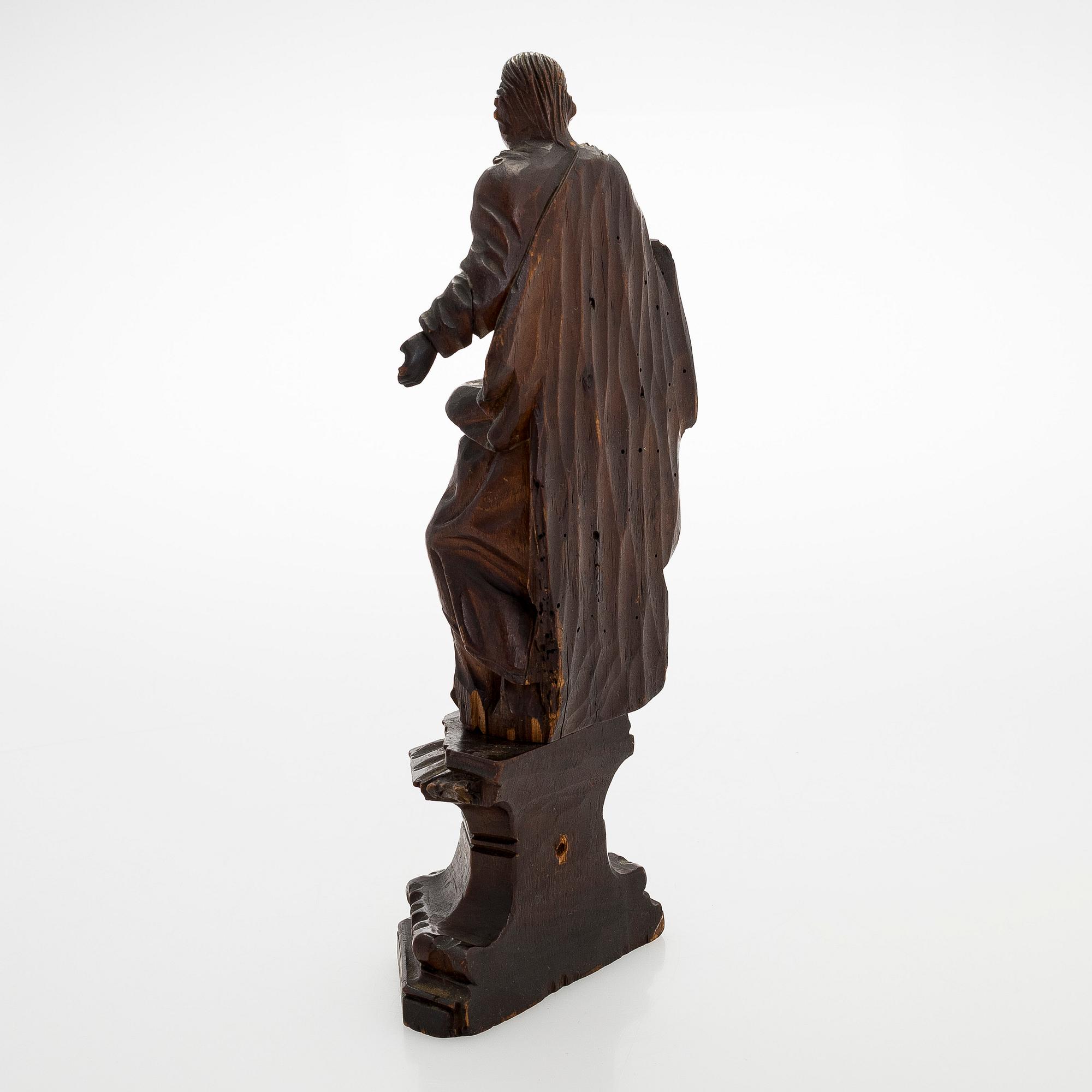 Puuveistos, pyhimys, 1700/1800-luku.