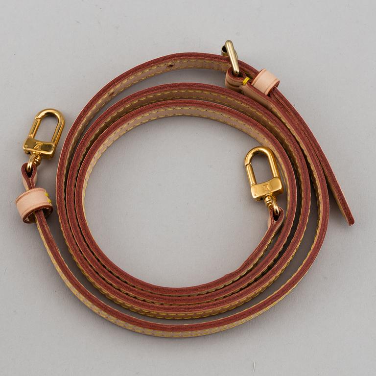 LOUIS VUITTON, A 'Mini Pochette Accessoires' and a shoulder strap.